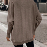 Sweat Avec Coupe Ample, Manches En Aile De Chauve-Souris Et Poches