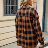 Oakley | Chemise à carreaux à manches longues pour femme