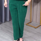 Pantalons Skinny Extensibles Unis