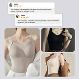Bra Femmes Maillots De Corps Thermiques Avec Intégré