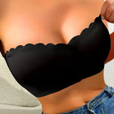 Soutien-Gorge Sans Couture Devant Attache Bandeau Sans Bretelles