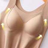 Bra Femmes Maillots De Corps Thermiques Avec Intégré