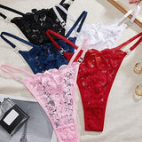 String Sexy Noeud Dentelle G-String