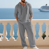 Ensemble Deux-Pièces Mode Homme Décontracté Long