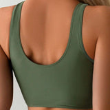 Bikini Boxer Caleçon Uni Fendu
