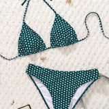 Bikini Bretelles À Pois