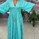 Robe Ample Imprimé Vacances Taille Maxi