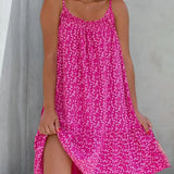 Robe caraco imprimée