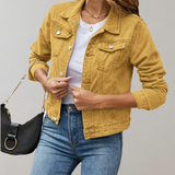 Lucinda | Chemise Décontractée à Manches Longues avec Col Simple pour Femme