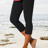 Pantalon moulant décontracté simple pour femme