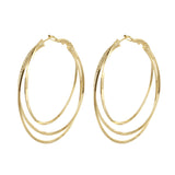 Boucles d'oreilles à plusieurs couches