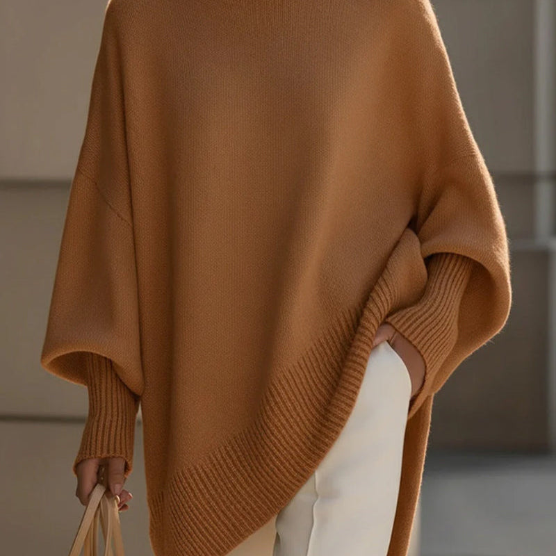 Pull Col Rond Loose Mi-Long