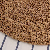 Sac fourre-tout en paille pour femme