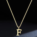 Collier à 26 lettres anglaises à la mode et exquis