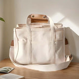 Sac en toile de grande capacité avec doubles poignées