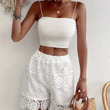 Shorts Mode Crochet Uni