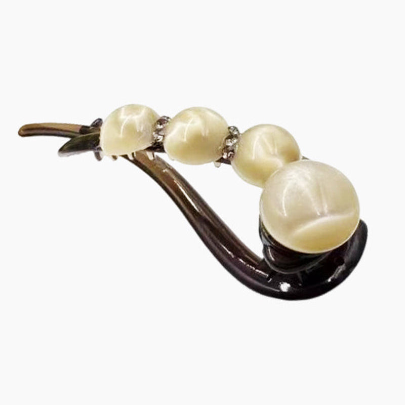 Barrette Élégante Pour Coiffures Vers L’Arrière
