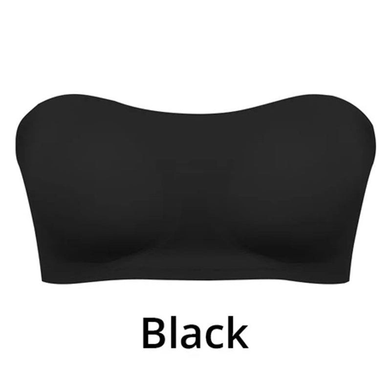 Soutien-Gorge Sans Bretelles Et Sans Armatures Avec Fermeture Latérale Croisée