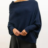 Amaris | Pull oversize à col convertible pour femme