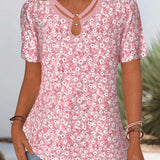 T-Shirt Imprimé Décontracté Confort