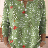 Pull Avec Motif De Sapin De Noël