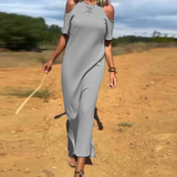 Robe Mode Décontractée Dénudée Slim