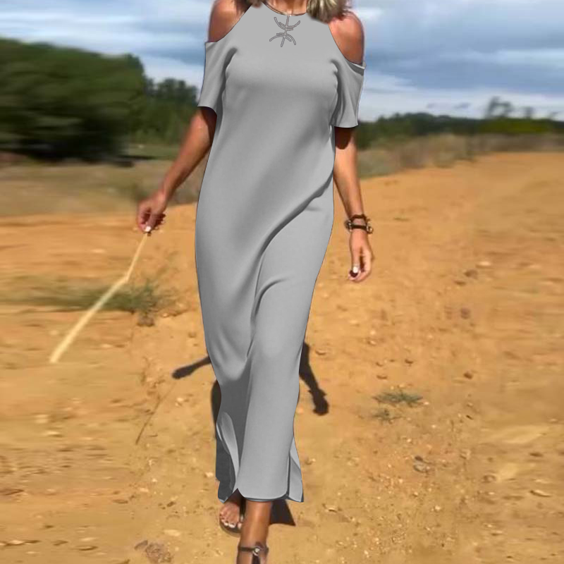 Robe Mode Décontractée Dénudée Slim