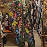 Ensemble deux pièces décontracté imprimé kimono