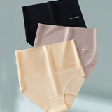 Culotte courte simple sans couture taille haute