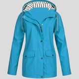 Veste Pour Femmes Avec Caractéristiques Étanche À L'eau Et Au Vent