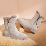 Bottes D’Hiver Pour Femme Avec Doublure En Polaire