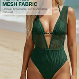 One-Piece Femmes Profond Encolure En V