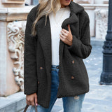 Vicky | Manteau en peluche décontracté au look élégant pour femme