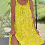 Robe caraco imprimée