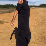 Robe Mode Décontractée Dénudée Slim
