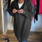 Cardigan de couleur unie