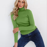 Solene | Pull col roulé classique pour femme
