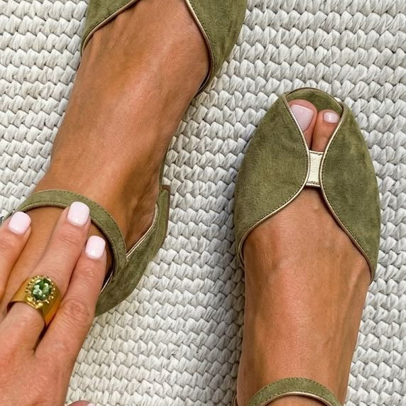 Olivia | Sandales à design enroulé