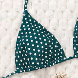 Bikini Bretelles À Pois
