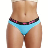 Culotte Imprimé Cœur Taille Basse
