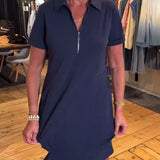 Robe Revers Fermeture éclair