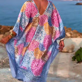 Paréo Imprimé Resort Maillot de Bain