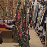 Ensemble deux pièces décontracté imprimé kimono