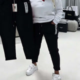 Pantalon Mode Élastique Cordon