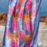 Paréo Imprimé Resort Maillot de Bain