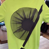 T-Shirt Imprimé Fleuri Manches Courtes Décontracté