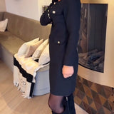 Robe Élégante Et Slim Dans Le Style