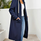 Manteau À Capuche Zippé Sweat-Shirt