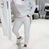 Pantalon Mode Élastique Cordon