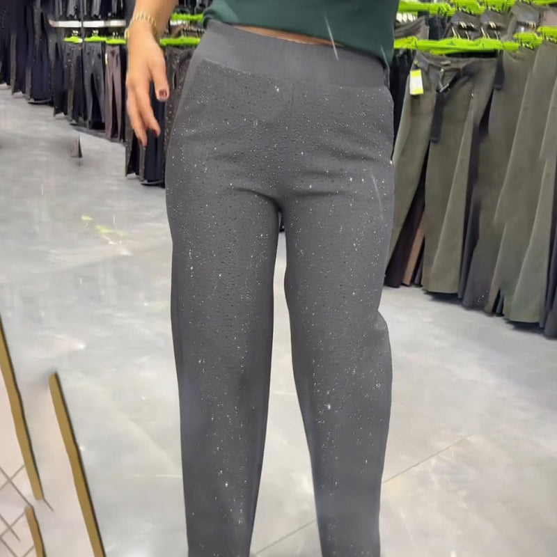 Pantalon Large Tendance Et Décontracté